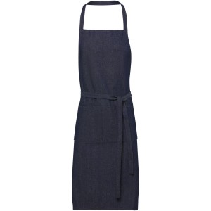 Jeen 200 g/m2 Schrze aus recyceltem Denim, dunkelblau