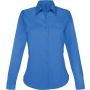 JESSICA - LADIES' LONG-SLEEVED SHIRT, Light Royal Blue