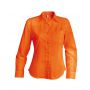 JESSICA - LADIES' LONG-SLEEVED SHIRT, Orange