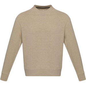 Jet unisex Aware(tm) recycled crewneck sweater, Oatmeal (Pullovers)