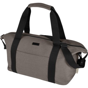 Joey GRS recycled canvas sports duffel bag 25L, Grey (Travel bags)