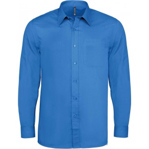 JOFREY - LONG-SLEEVED SHIRT, Light Royal Blue (shirt)