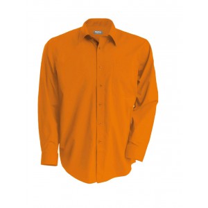 JOFREY - LONG-SLEEVED SHIRT, Orange (shirt)