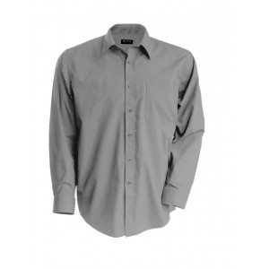 JOFREY - LONG-SLEEVED SHIRT, Silver (shirt)