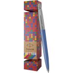 Jotter Cracker Pen gift set, Process blue (10780052)