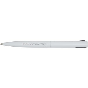 Juana recycled aluminium ballpoint pen, White (Metallic pen)