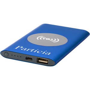 Juice 4000mAh wireless powerbank, Royal blue (Powerbanks)