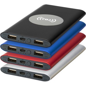 Juice 8000mAh wireless powerbank, Red (Powerbanks)