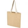 Juta 300 g/m2 jute tote bag 7L, Natural, White