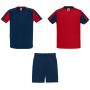 Juve kids sports set, Red, Navy Blue