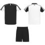 Juve kids sports set, White, Solid black