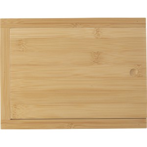 Kse- und Weinset aus Bambus Patrick, Braun (Kchenzubehr aus Holz)