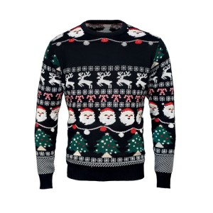Christmas LED sweater L/XL, Black <font size=1>[ENG]</font>
