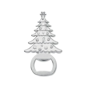 Bottle opener Christmas motif, Matt Silver <font size=1>[ENG]</font>