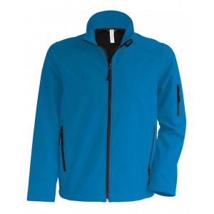 SOFTSHELL JACKET, Aqua Blue <font size=1>[ENG]</font>