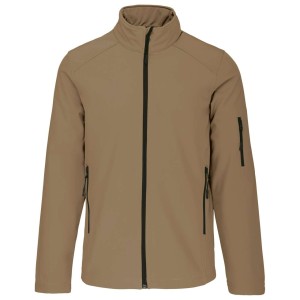 SOFTSHELL JACKET, Camel <font size=1>[ENG]</font>