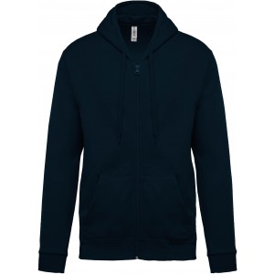 FULL ZIP HOODED SWEATSHIRT, Navy <font size=1>[ENG]</font>
