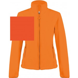 MAUREEN - LADIES' FULL ZIP MICROFLEECE JACKET, Fluorescent Orange <font size=1>[ENG]</font>