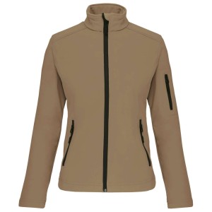 LADIES' SOFTSHELL JACKET, Camel <font size=1>[ENG]</font>