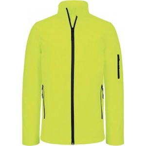 LADIES' SOFTSHELL JACKET, Fluorescent Yellow <font size=1>[ENG]</font>