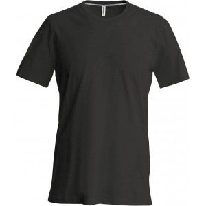 SHORT-SLEEVED CREW NECK T-SHIRT, Black <font size=1>[ENG]</font>