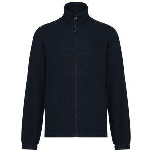 UNISEX MICROFLEECE ELASTICATED JACKET, Navy <font size=1>[ENG]</font>