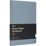 Karst<sup>®</sup> A5 stone paper hardcover notebook - lined, Light bl (10779050)