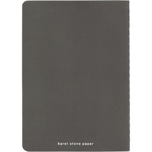 Karst(r) A6 stone paper softcover pocket journal - blank, Slate grey (Notebooks)