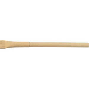 Kugelschreiber aus Pappe Madalena, Braun