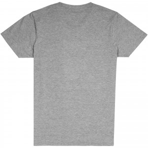 Kawartha short sleeve men's organic t-shirt, Grey melange (T-shirt, 90-100% cotton)