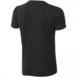 Kawartha short sleeve men's organic t-shirt, solid black (T-shirt, 90-100% cotton)