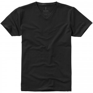 Kawartha short sleeve men's organic t-shirt, solid black (T-shirt, 90-100% cotton)