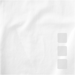 Kawartha short sleeve men's organic t-shirt, White (T-shirt, 90-100% cotton)