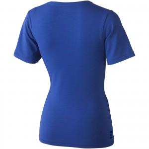 Kawartha short sleeve women's organic t-shirt, Blue (T-shirt, 90-100% cotton)