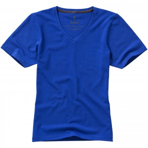 Kawartha short sleeve women's organic t-shirt, Blue (T-shirt, 90-100% cotton)