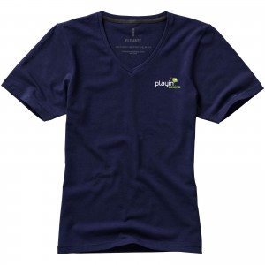 Kawartha short sleeve women's organic t-shirt, Navy (T-shirt, 90-100% cotton)