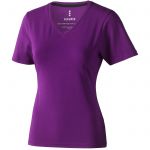 Kawartha T-Shirt fr Damen mit V-Ausschnitt, pflaume (3801738)