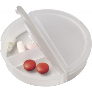 Pillendose aus Kunststoff Alanis, Neutral