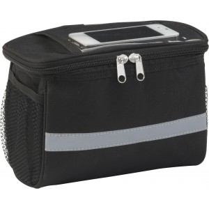 Fahrradlenker-Khltasche aus Polyester Prisha, Schwarz