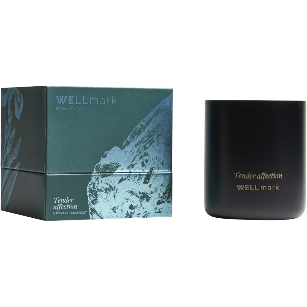 Wellmark scented candle, Black (Kerzen)