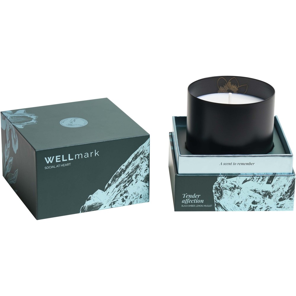 Wellmark scented candle, Black (Kerzen)
