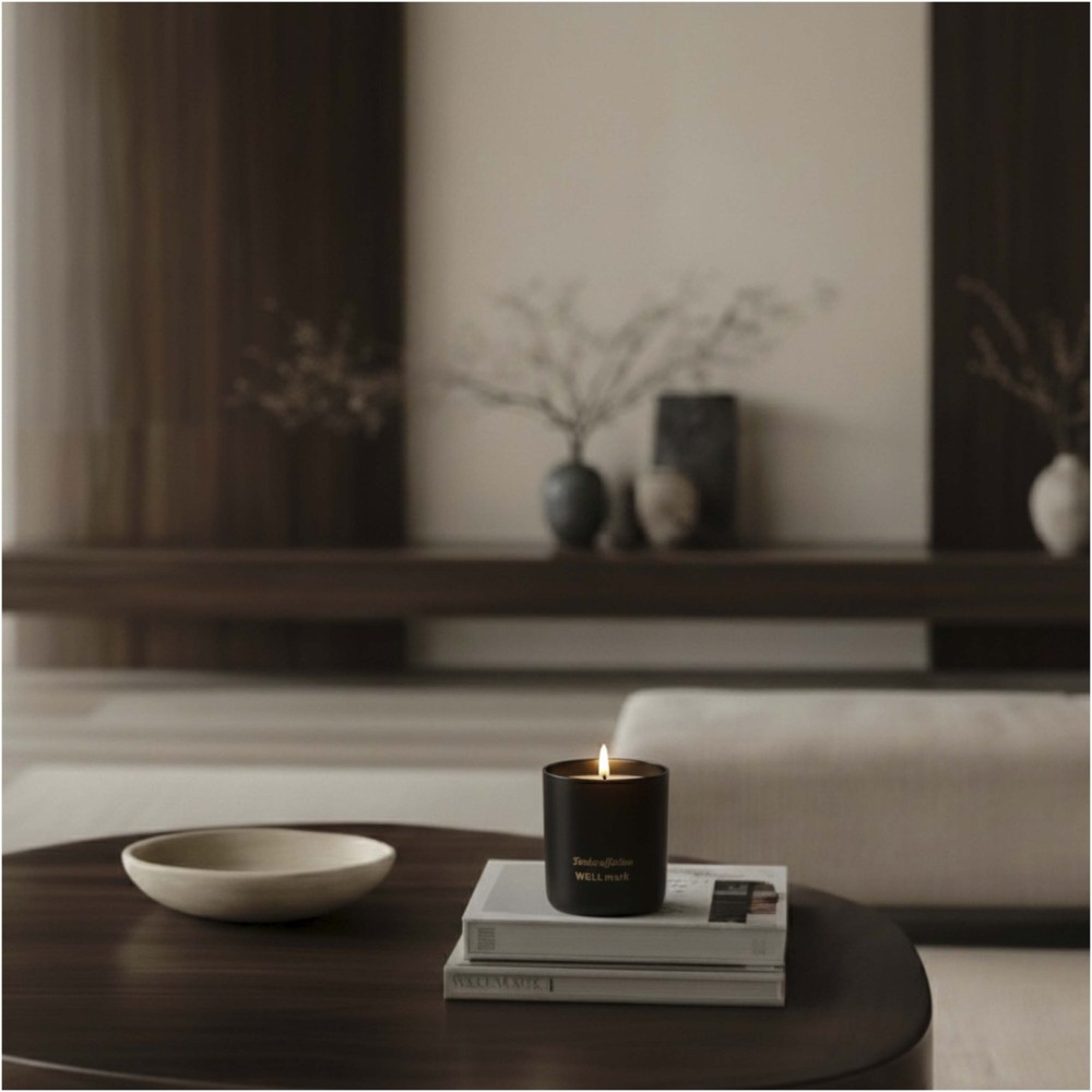 Wellmark scented candle, Black (Kerzen)