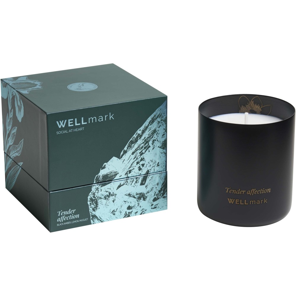Wellmark scented candle, Black (Kerzen)