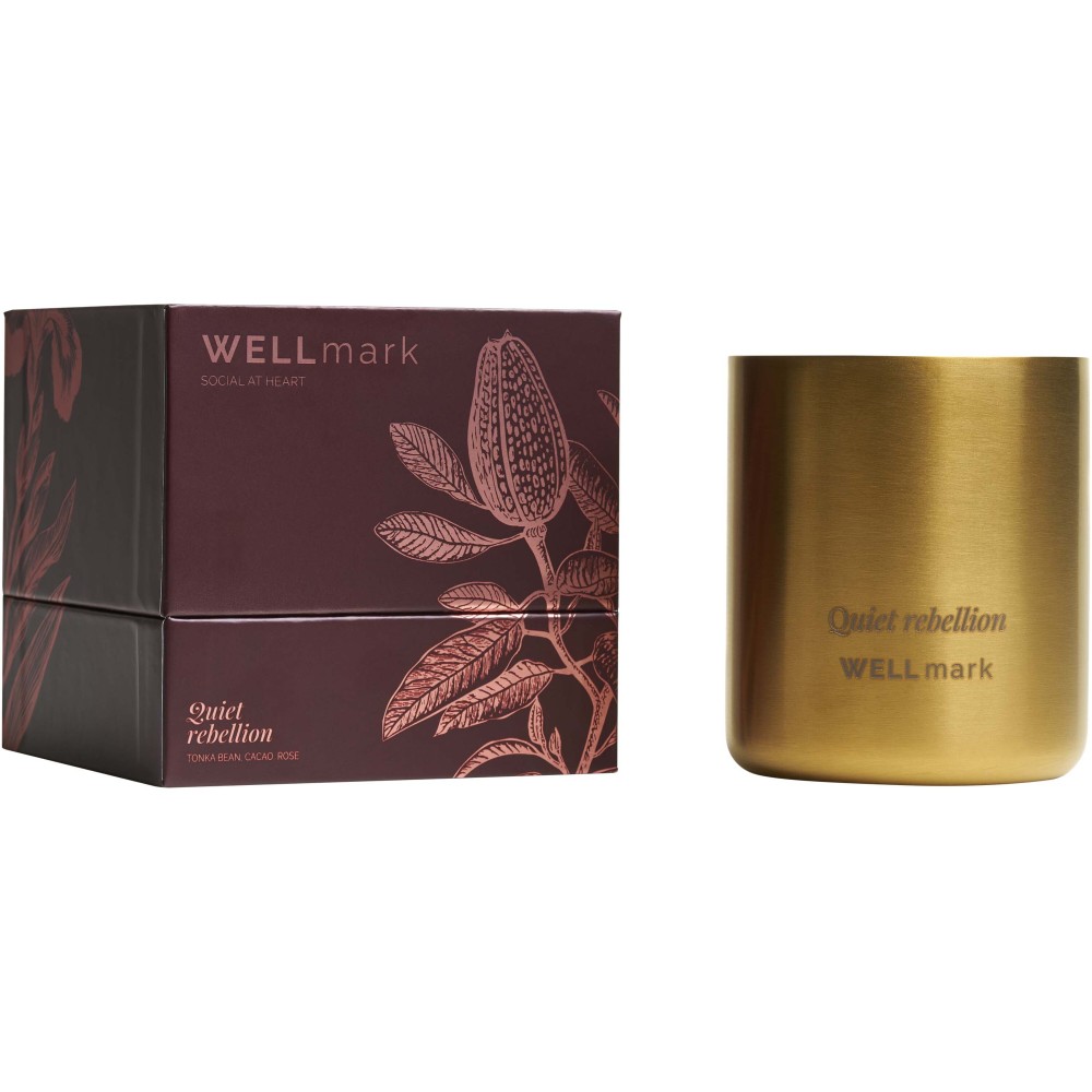 Wellmark scented candle, Gold (Kerzen)