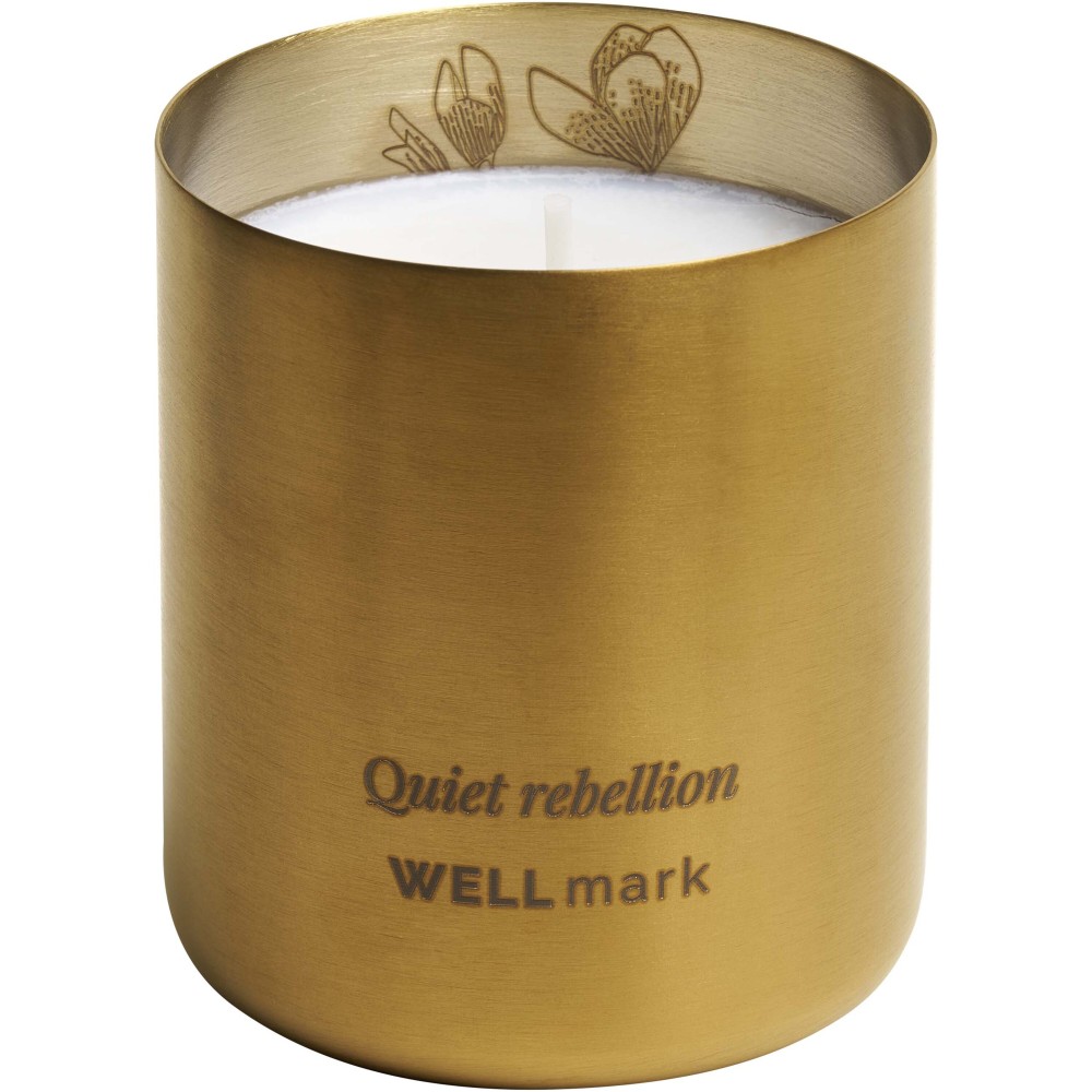 Wellmark scented candle, Gold (Kerzen)