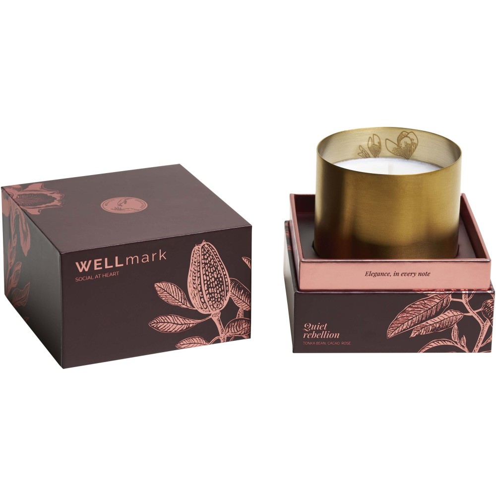 Wellmark scented candle, Gold (Kerzen)