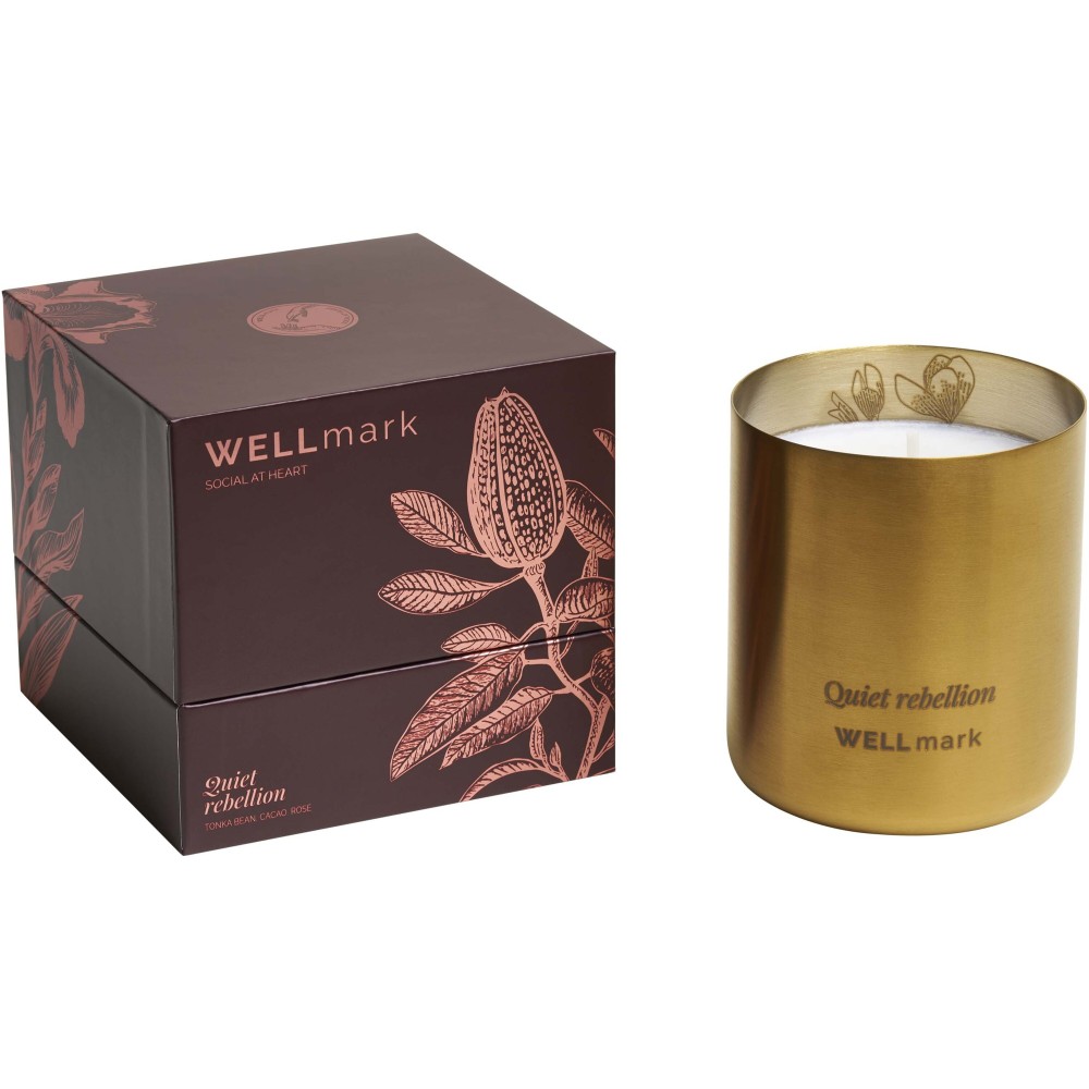 Wellmark scented candle, Gold (Kerzen)