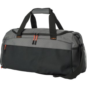 500D Zweifarbiger Seesack Mabel, Grau