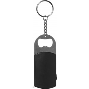 ABS key holder with bottle opener Karen, black (Keychains)