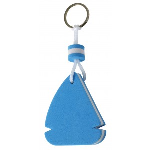 EVA key holder Cyrus, blue/white (Keychains)